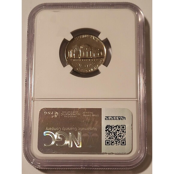 1951 Jefferson Nickel PF65 NGC Low Proof Mintage - Picture 2 of 2